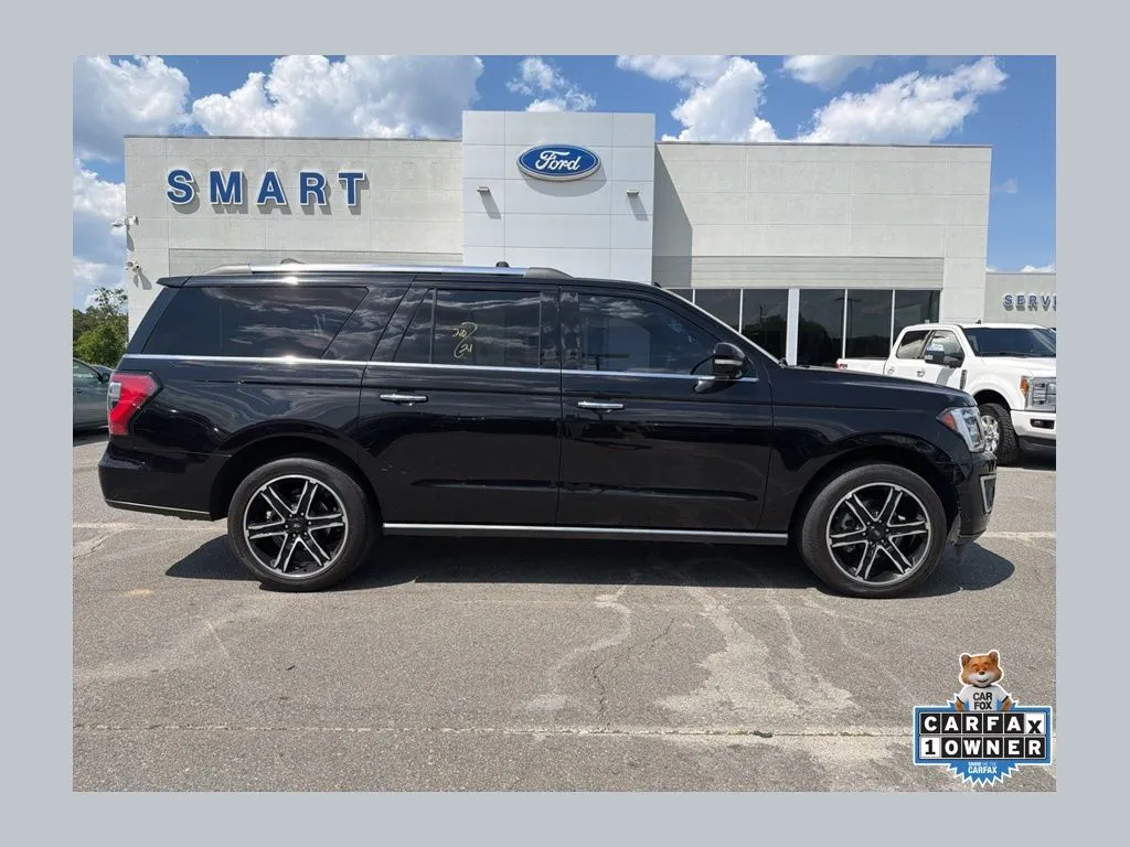 Black 2021 Ford Expedition Max Limited for sale in South Boston, VA