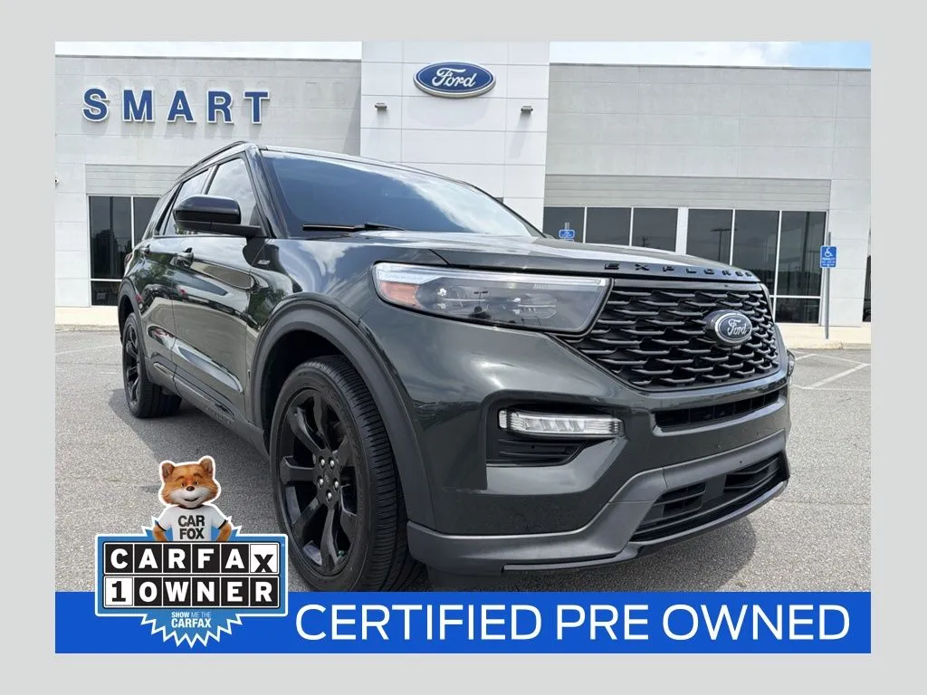 Green 2023 Ford Explorer ST-Line for sale in South Boston, VA