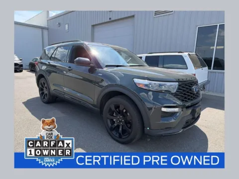 Green 2023 Ford Explorer ST-Line for sale in South Boston, VA