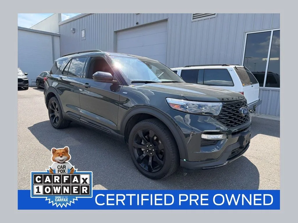 Green 2023 Ford Explorer ST-Line for sale in South Boston, VA