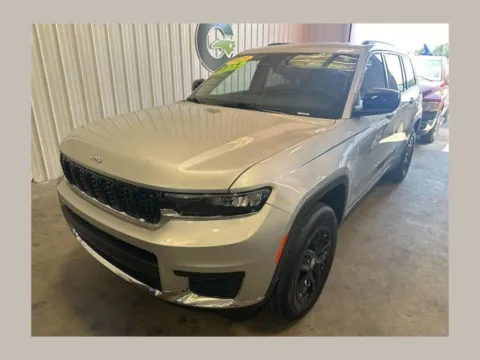 Silver 2023 Jeep Grand Cherokee L Laredo for sale in South Boston, VA