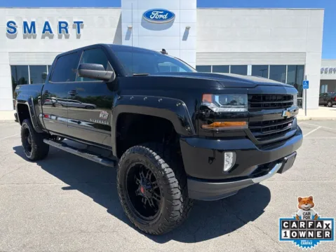 Black 2017 Chevrolet Silverado 1500 LT for sale in South Boston, VA