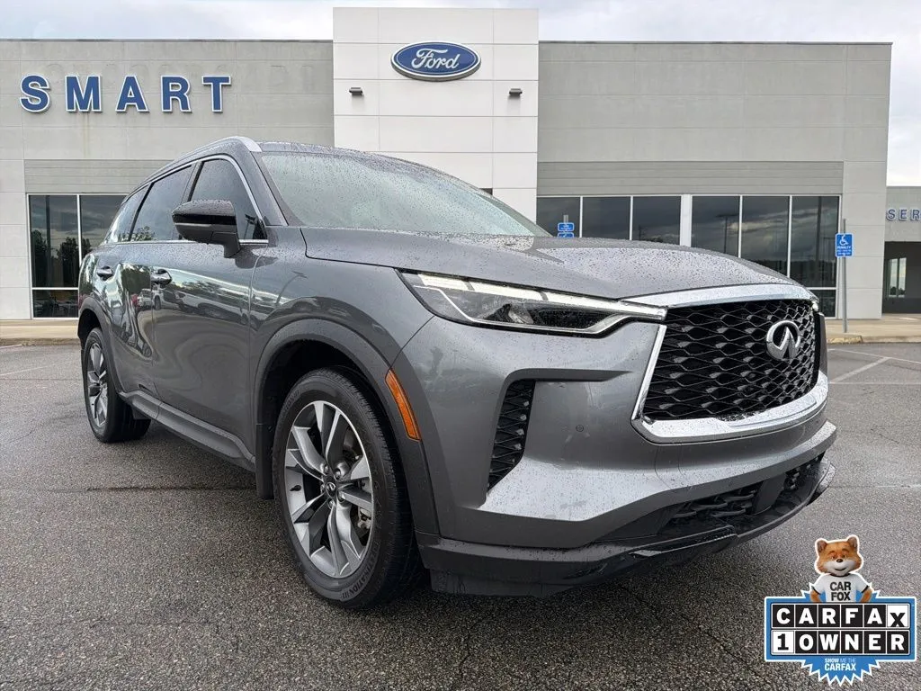 Gray 2023 INFINITI QX60 LUXE for sale in South Boston, VA