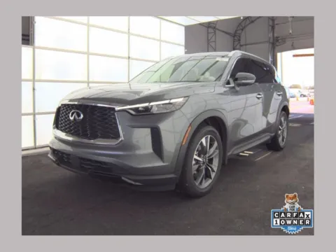 Gray 2023 INFINITI QX60 LUXE for sale in South Boston, VA