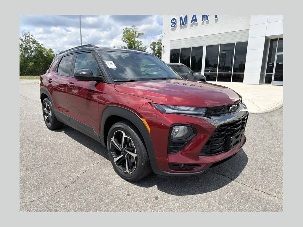 Red 2022 Chevrolet TrailBlazer RS for sale in South Boston, VA