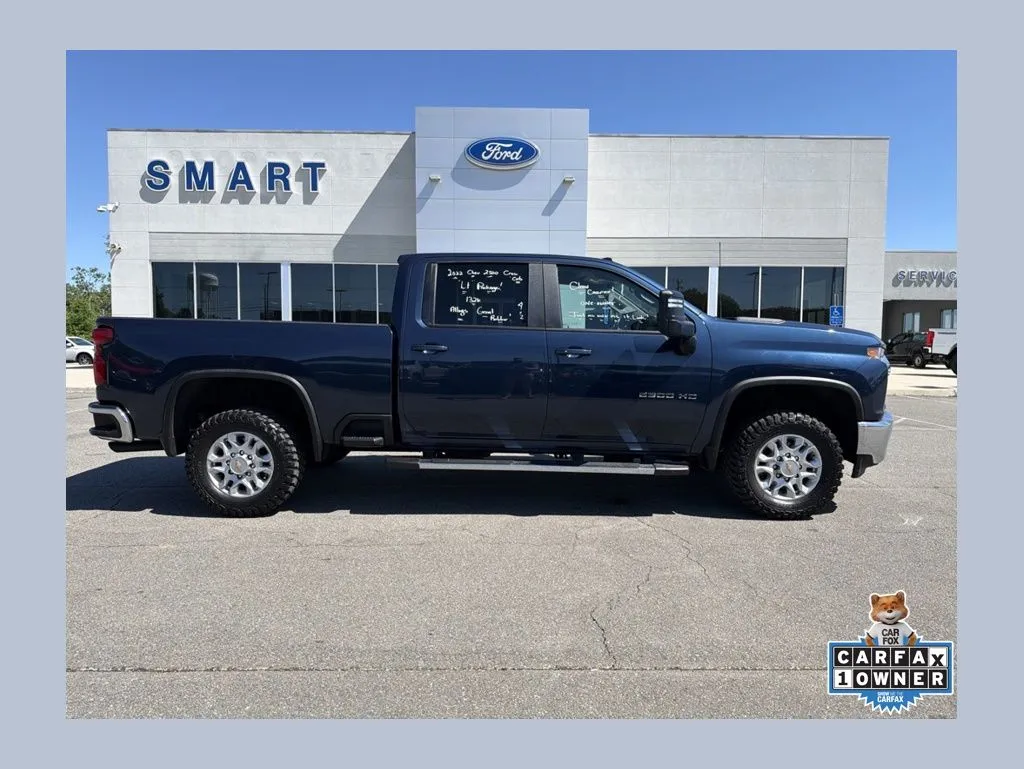 Blue 2022 Chevrolet Silverado 2500HD LT for sale in South Boston, VA
