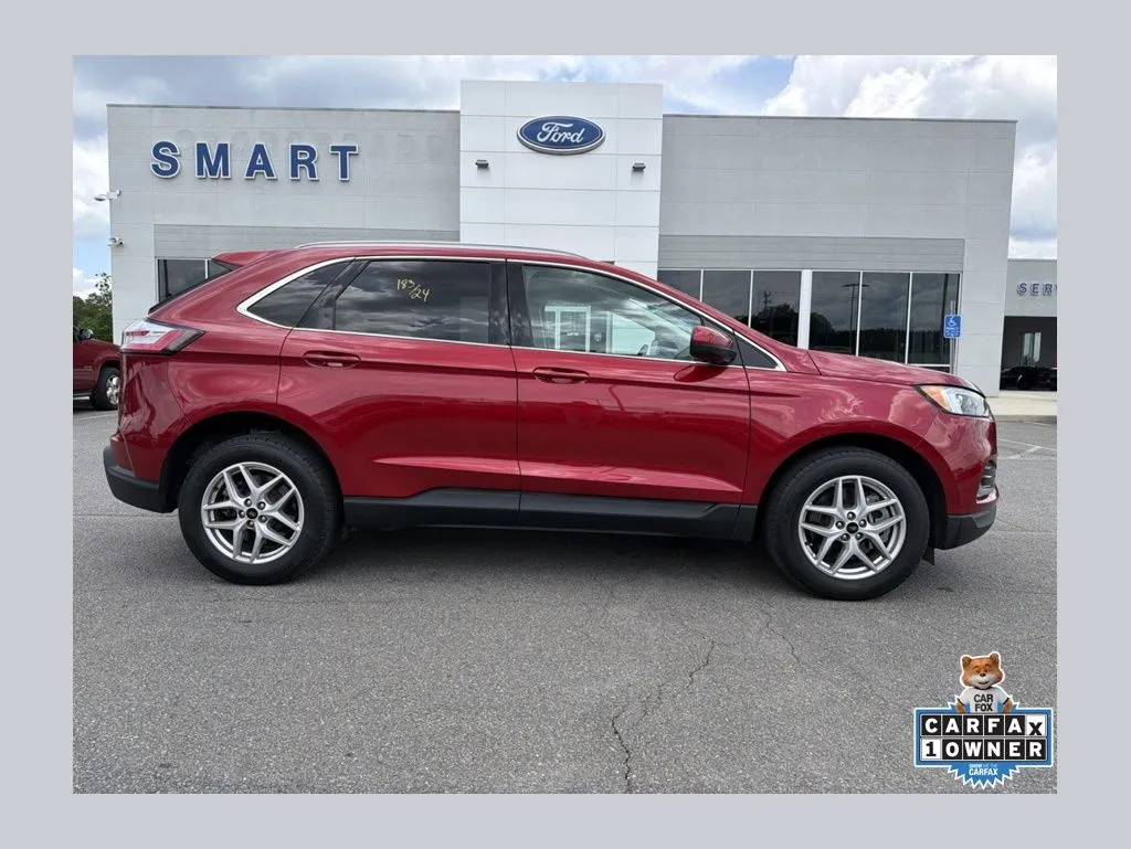 Red 2024 Ford Edge SEL for sale in South Boston, VA