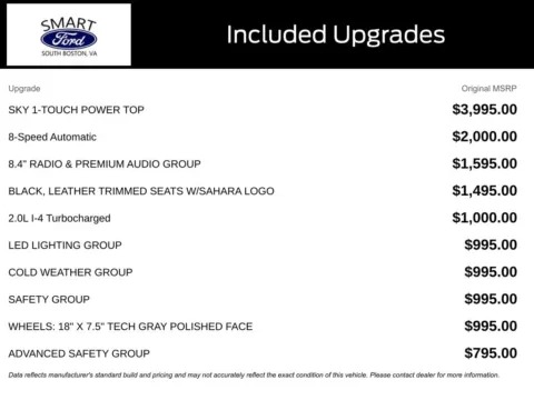 More photos of 2019 Jeep Wrangler Unlimited Sahara at Smart Ford, VA