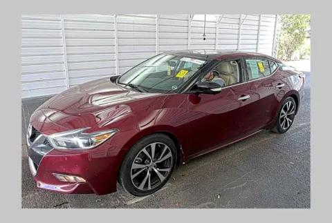 Red 2018 Nissan Maxima Platinum for sale in South Boston, VA