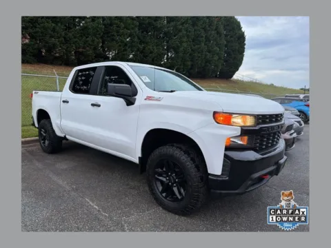 White 2020 Chevrolet Silverado 1500 Custom Trail Boss for sale in South Boston, VA