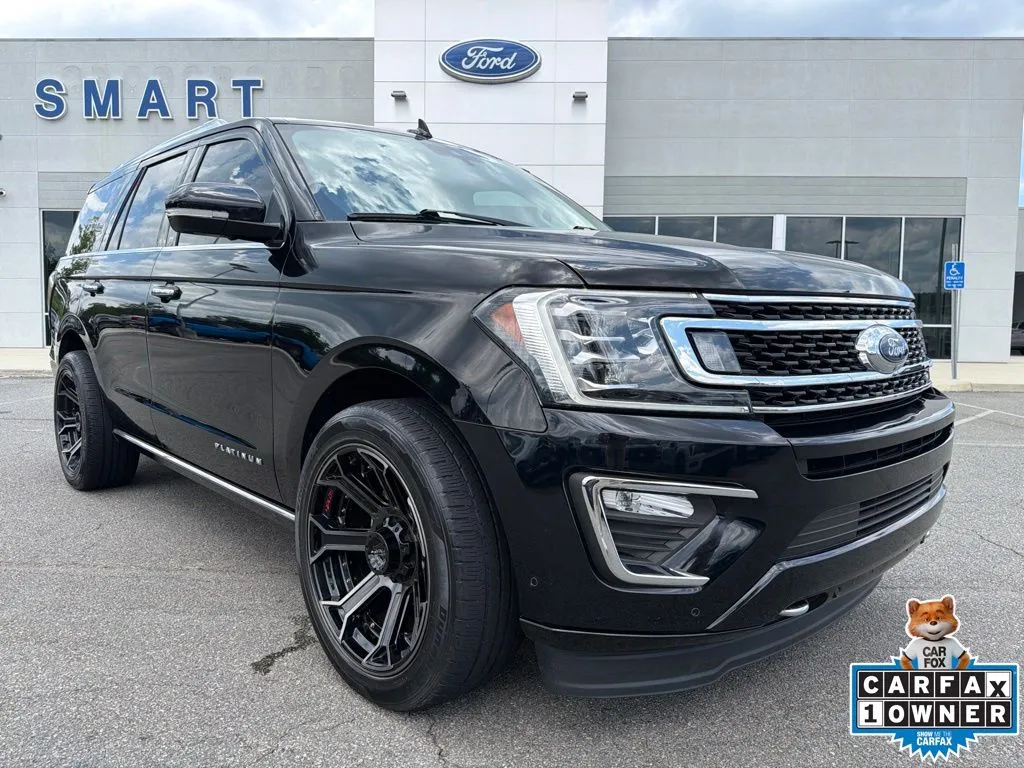 Black 2018 Ford Expedition Platinum for sale in South Boston, VA