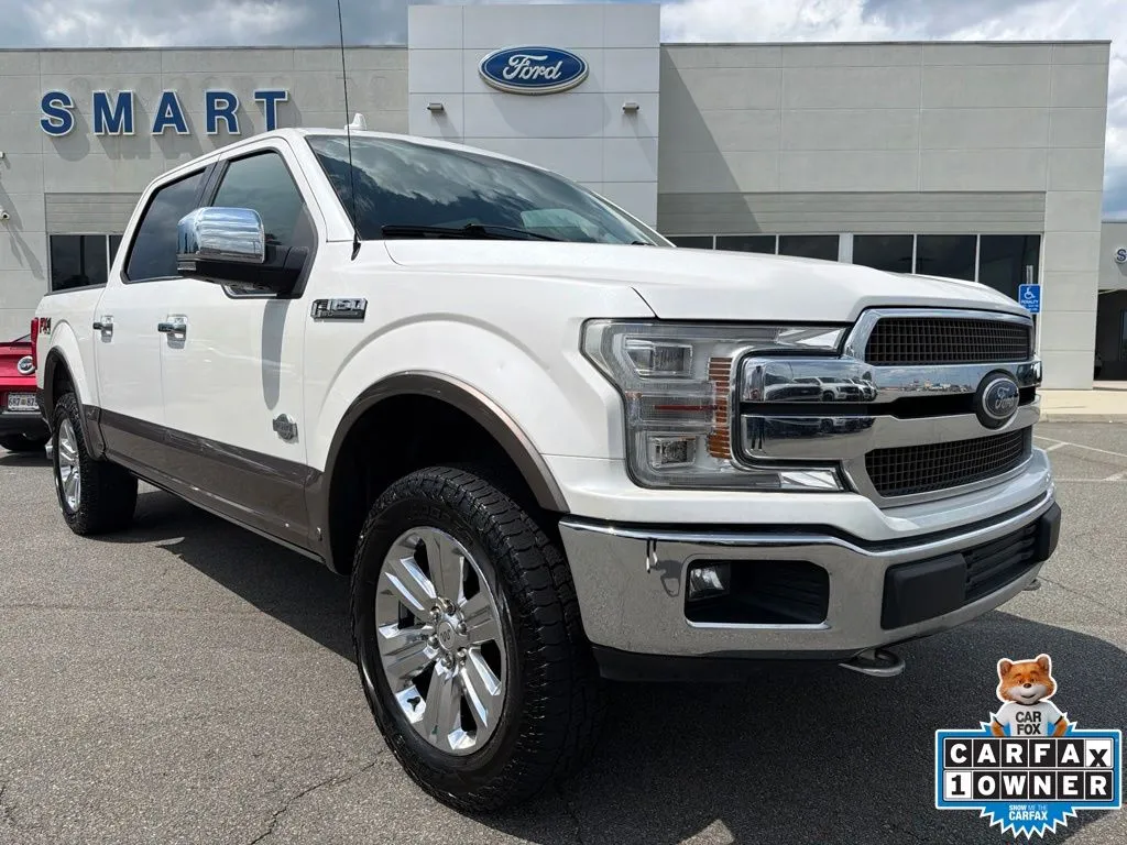 White 2019 Ford F-150 King Ranch for sale in South Boston, VA