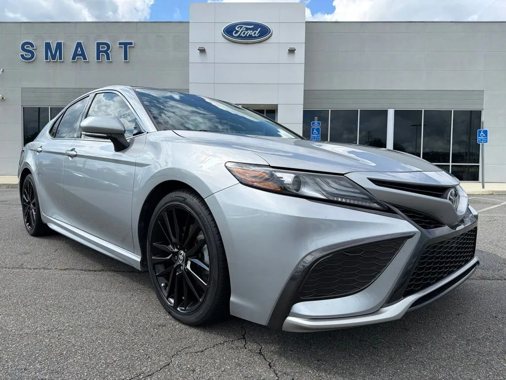 Silver 2021 Toyota Camry XSE for sale in South Boston, VA
