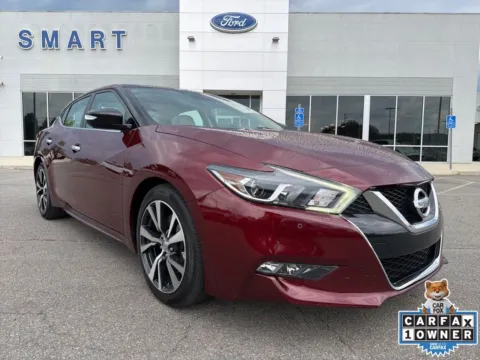 Red 2018 Nissan Maxima Platinum for sale in South Boston, VA