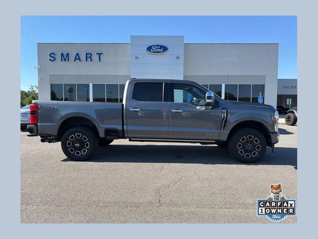 Gray 2023 Ford F-250SD Platinum for sale in South Boston, VA