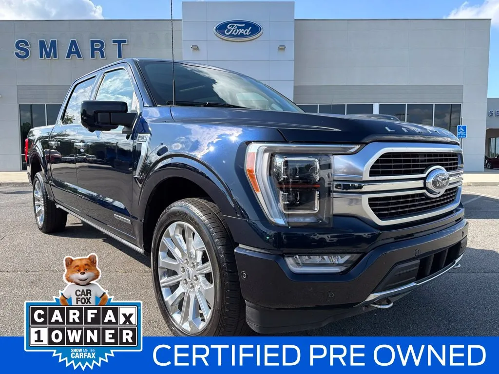 Blue 2023 Ford F-150 Limited for sale in South Boston, VA
