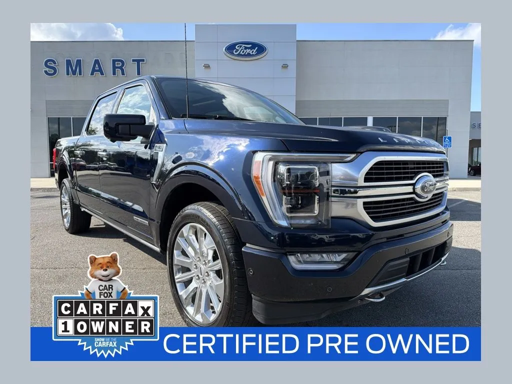 Blue 2023 Ford F-150 Limited for sale in South Boston, VA