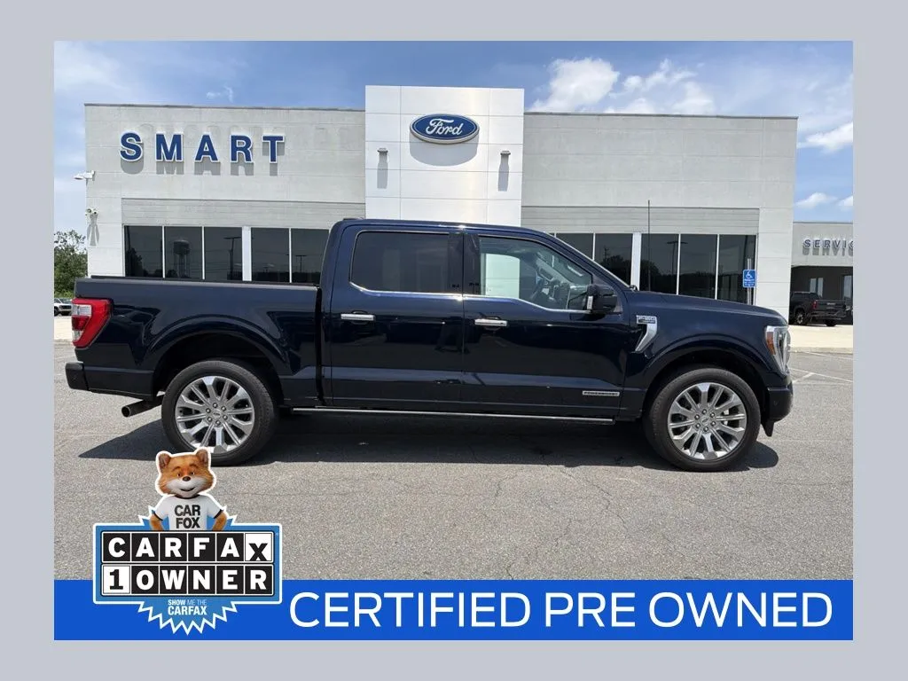 Blue 2023 Ford F-150 Limited for sale in South Boston, VA