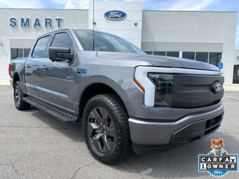 Gray 2024 Ford F-150 Lightning Flash for sale in South Boston, VA