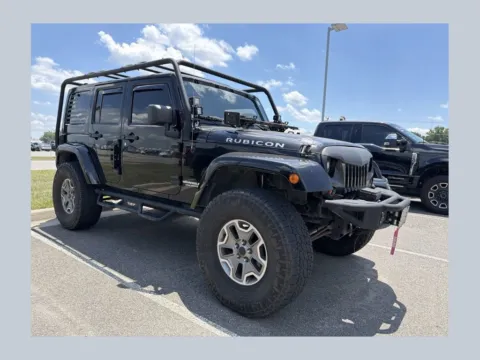 Black 2013 Jeep Wrangler Unlimited Rubicon for sale in South Boston, VA