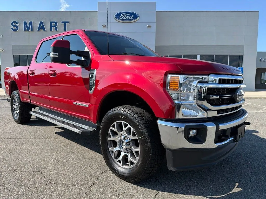 Red 2022 Ford F-250SD Lariat for sale in South Boston, VA