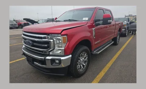 Red 2022 Ford F-250SD Lariat for sale in South Boston, VA