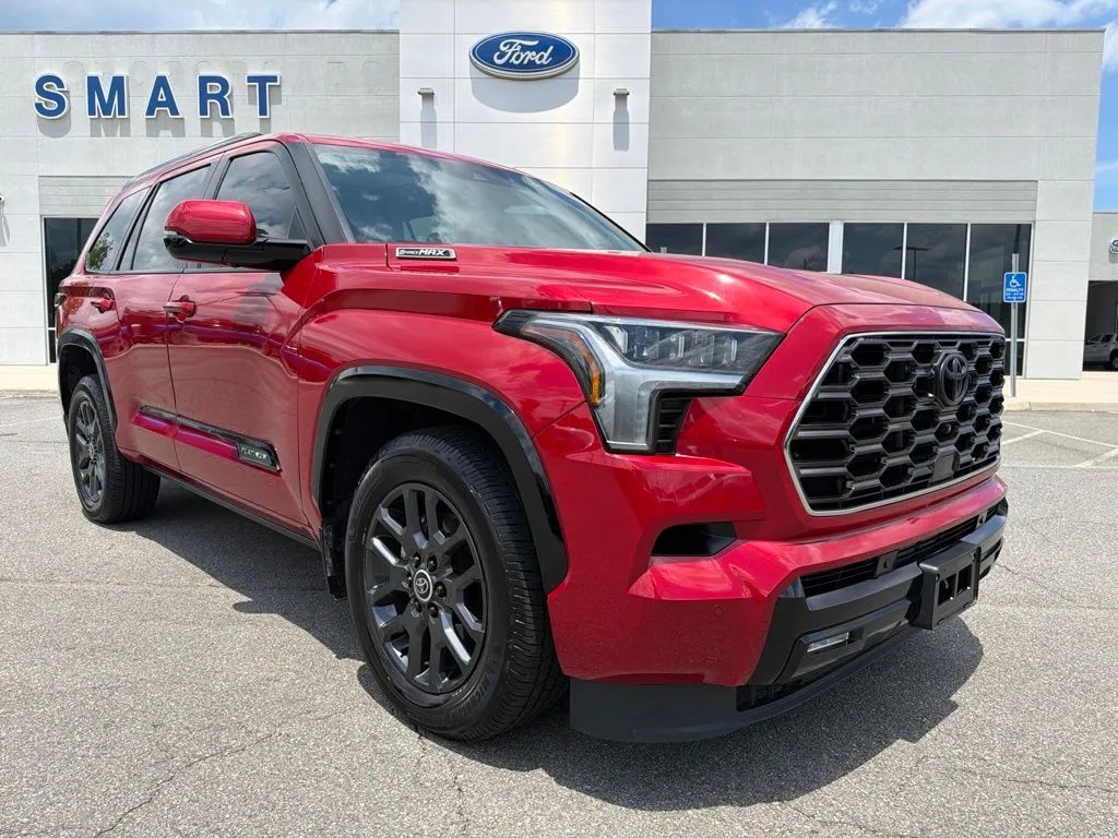 Red 2024 Toyota Sequoia Platinum for sale in South Boston, VA