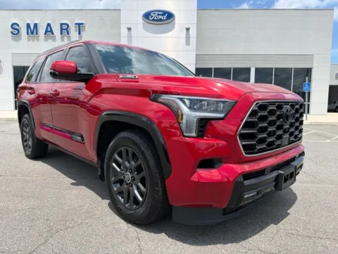 Red 2024 Toyota Sequoia Platinum for sale in South Boston, VA