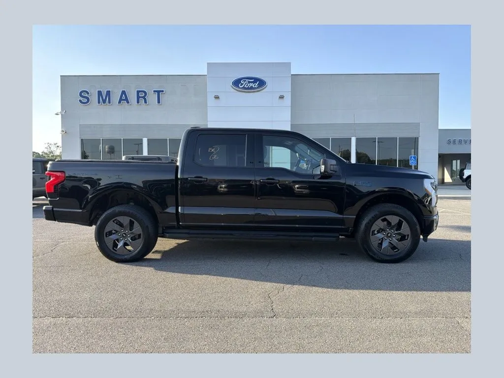 Black 2025 Ford F-150 Lightning Flash for sale in South Boston, VA