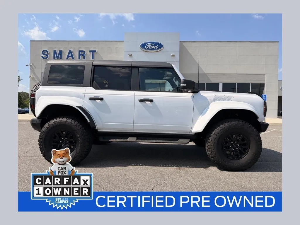 White 2024 Ford Bronco Raptor for sale in South Boston, VA