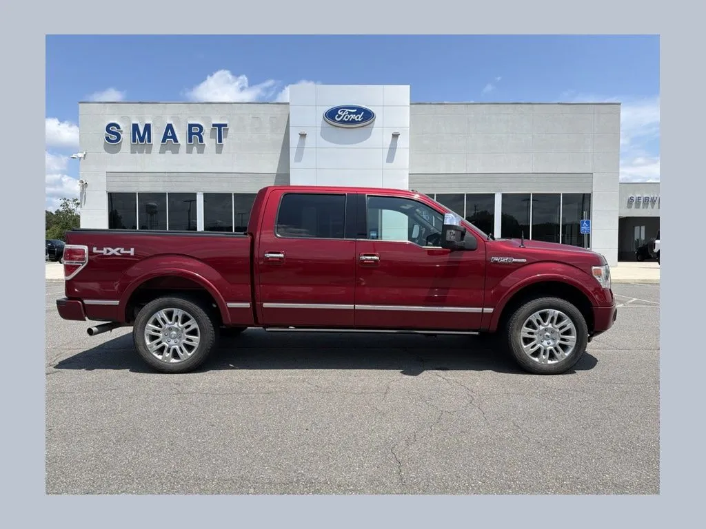 Red 2013 Ford F-150 Platinum for sale in South Boston, VA