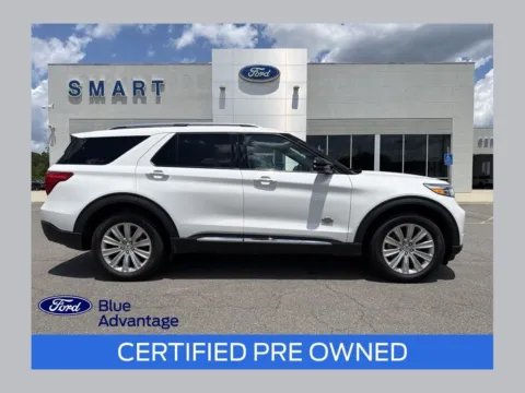 White 2023 Ford Explorer King Ranch for sale in South Boston, VA