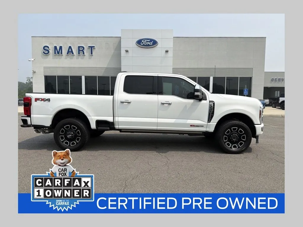 White 2024 Ford F-350SD Platinum for sale in South Boston, VA
