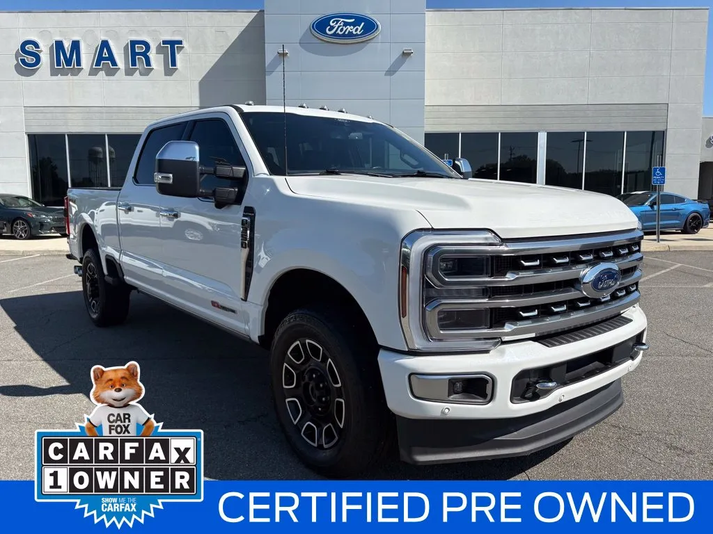 White 2024 Ford F-350SD Platinum for sale in South Boston, VA