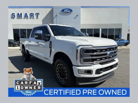White 2024 Ford F-350SD Platinum for sale in South Boston, VA