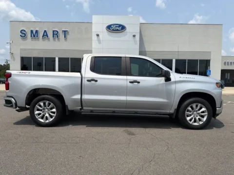Silver 2021 Chevrolet Silverado 1500 Custom for sale in South Boston, VA