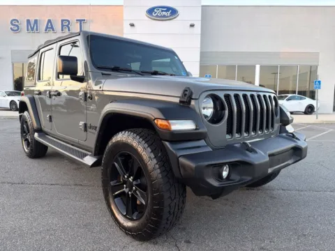 Gray 2020 Jeep Wrangler Unlimited Sport Altitude for sale in South Boston, VA