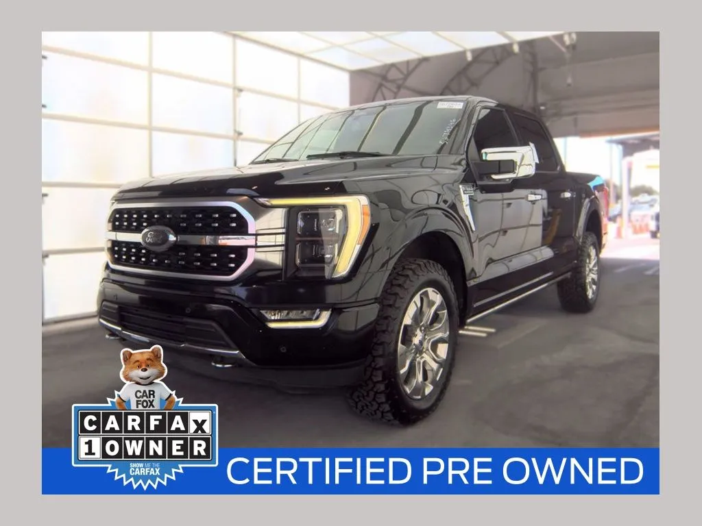 Black 2022 Ford F-150 Platinum for sale in South Boston, VA