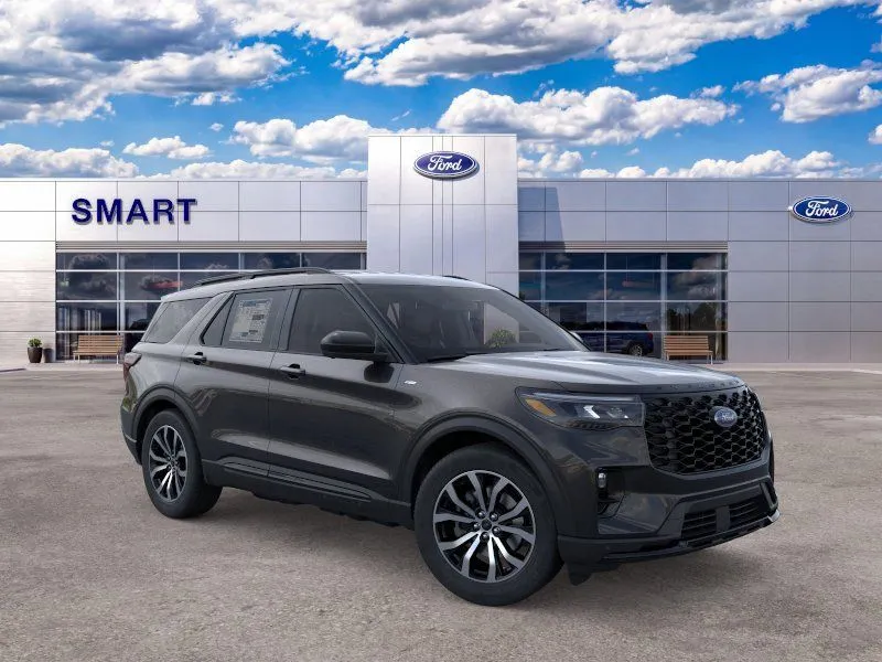 Black 2026 Ford Explorer ST-Line for sale in South Boston, VA