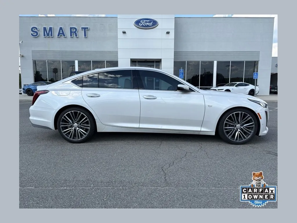 White 2024 Cadillac CT5 Premium Luxury for sale in South Boston, VA