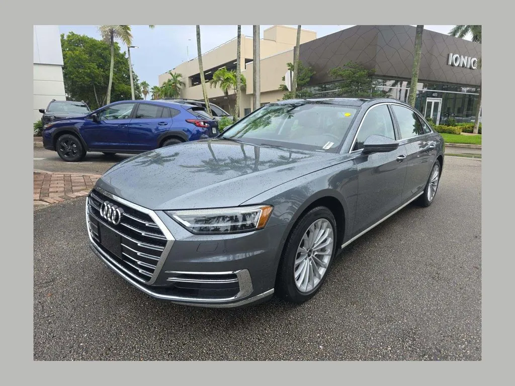 Gray 2021 Audi A8 L 55 for sale in South Boston, VA