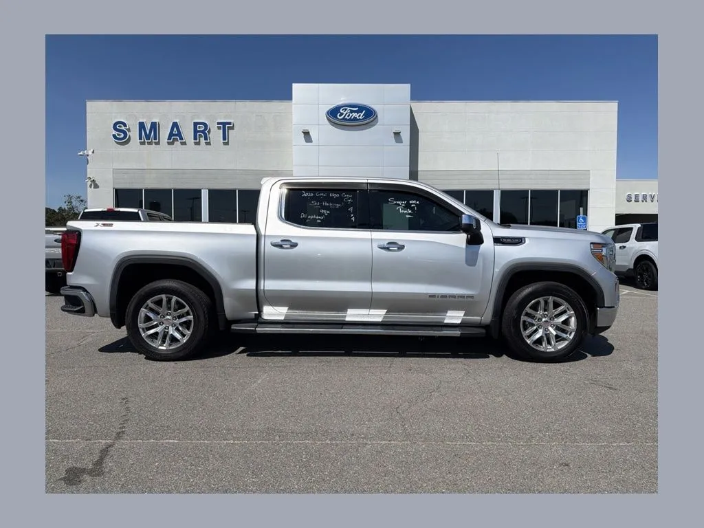 Silver 2020 GMC Sierra 1500 SLT for sale in South Boston, VA