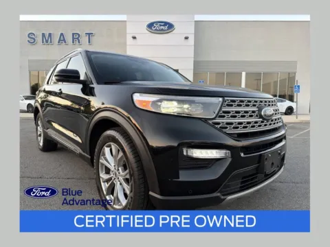 Black 2023 Ford Explorer Limited for sale in South Boston, VA