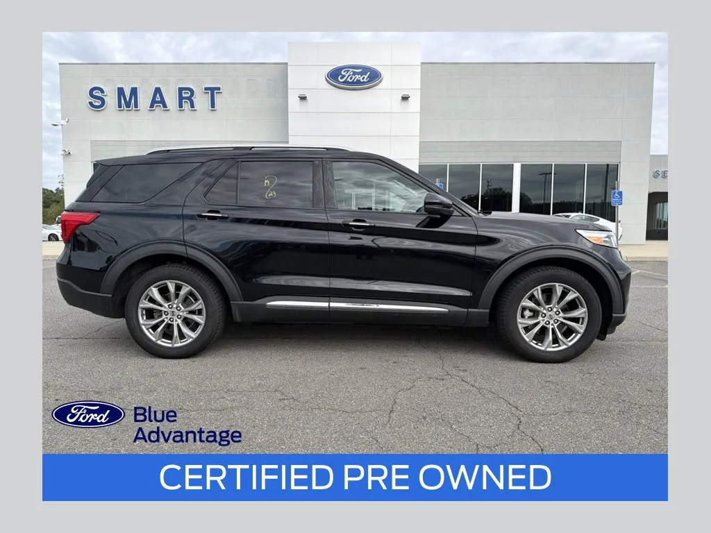 Black 2023 Ford Explorer Limited for sale in South Boston, VA