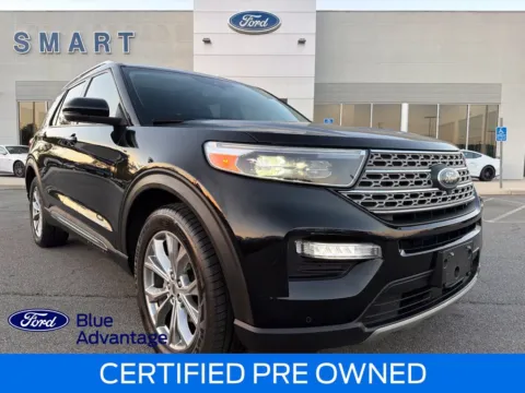 Black 2023 Ford Explorer Limited for sale in South Boston, VA