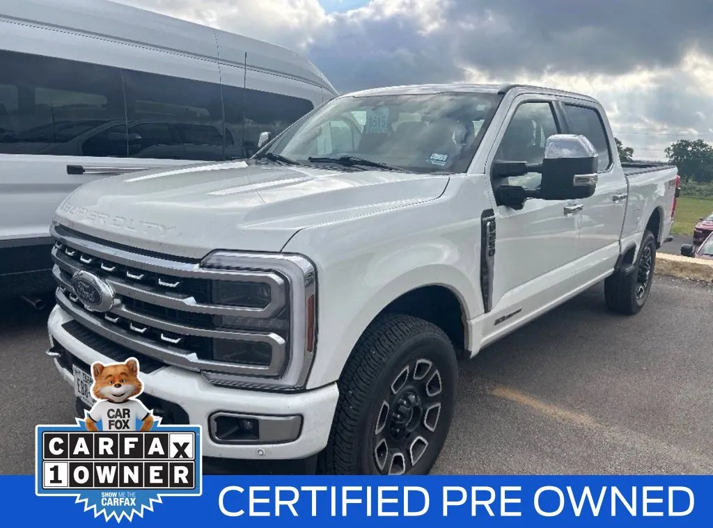 White 2024 Ford F-250SD Platinum for sale in South Boston, VA