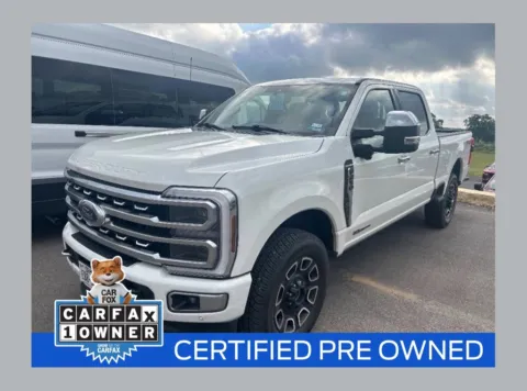White 2024 Ford F-250SD Platinum for sale in South Boston, VA