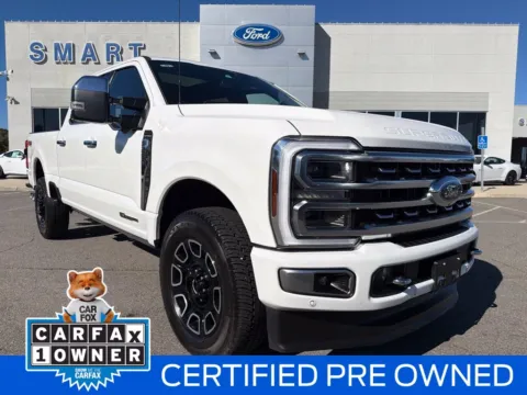 White 2024 Ford F-250SD Platinum for sale in South Boston, VA