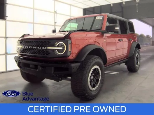 Red 2022 Ford Bronco Badlands for sale in South Boston, VA