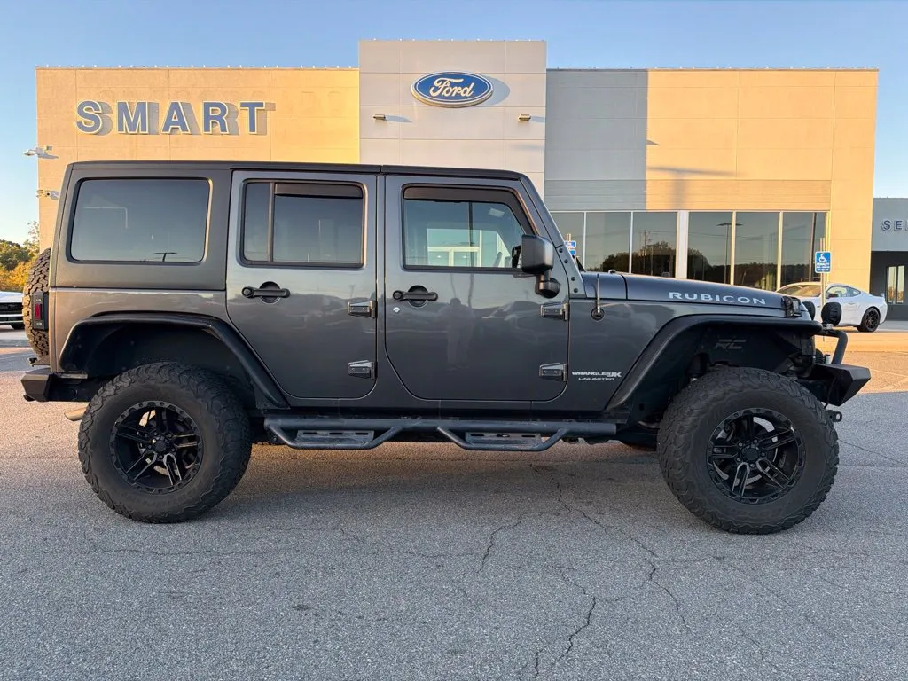 Gray 2018 Jeep Wrangler JK Unlimited Rubicon for sale in South Boston, VA
